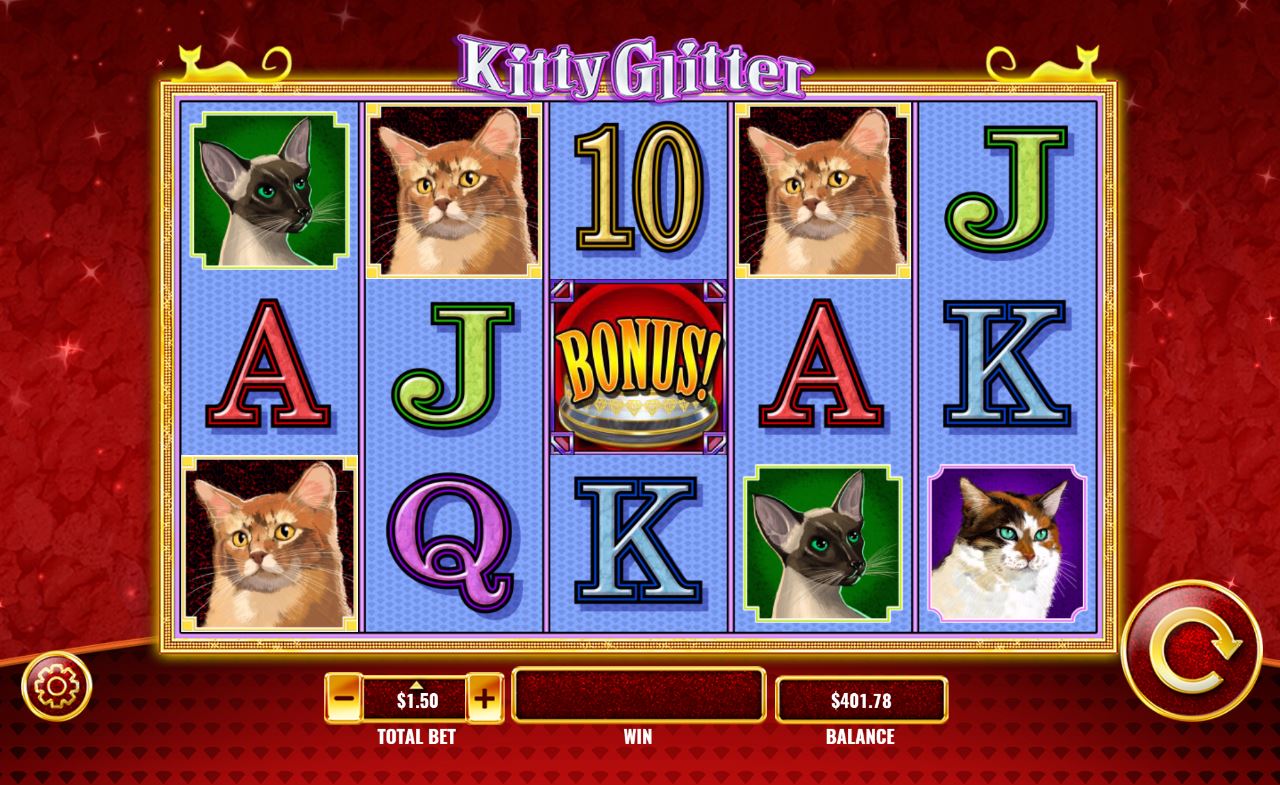 Kitty Glitter Casino Slot Game Atlantic Lottery